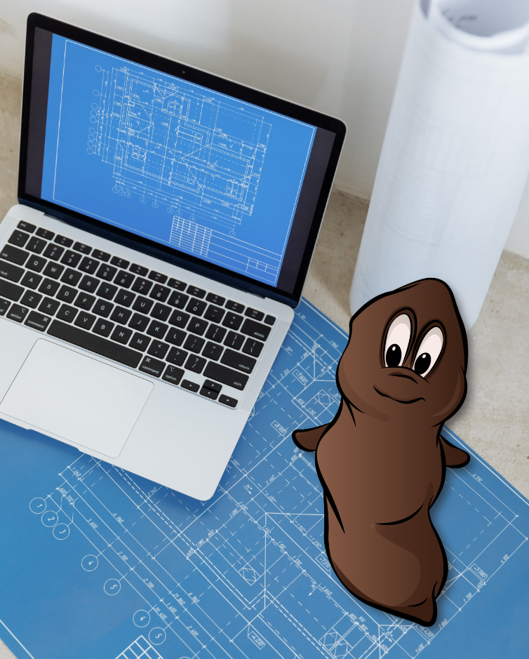 Group 4 mr poo near the computer